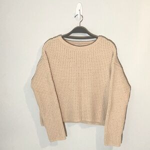 Sincerely Jewels Crop Cream sweater
(11.24.33EB)